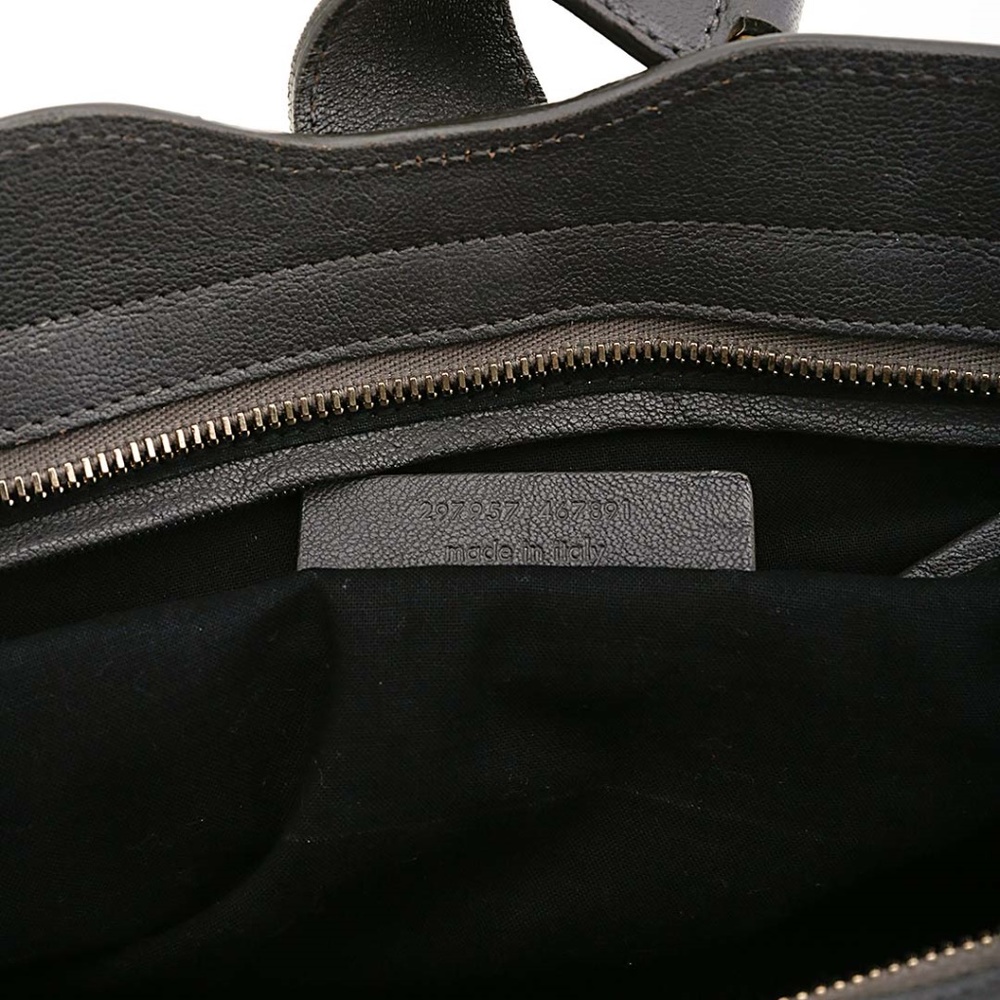 Yves Saint Laurent Grey Cabas Chyc Y Bag - Picture 6 of 7
